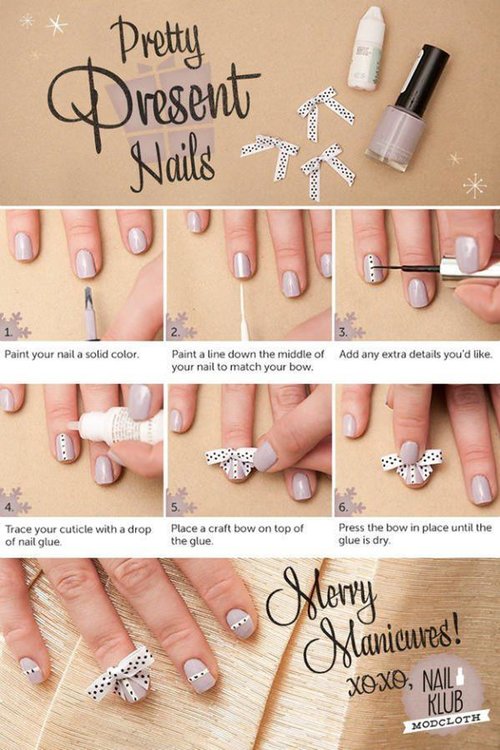 10 Simple Holiday Nail Art Designs http://t.co/Fm6DHlnTdL http://t.co/5W0aCqQQs9