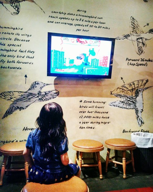 Raya the little girl 👧📺
.
.
.
.
.
.
.
.

#livefolk #graphicdesign #cafe #wall #igers #girl #interior #hummingbird #resto #likeforlike #like4like #art #food #photooftheday #photography #picoftheday #vsco #vscocam #blogger #television #bandung #travelblogger #vscogood #cartoon #instadaily #instatravel #throwback #tb #clozetteid #kids