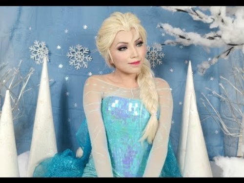Disney's Frozen Elsa Makeup Tutorial - YouTube