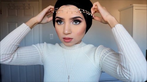 3 Simple Hijab Styles for Party Wear | Hijab Tutorial | Saimascorner - YouTube