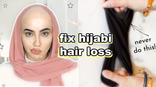 10 Hijab Hacks to Prevent Hair Loss & Grow Thicker Longer Hair - YouTube