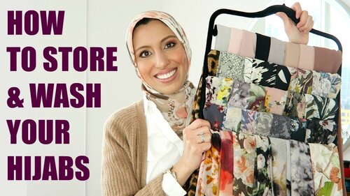 How To Store & Take Care of Your Hijabs - YouTube