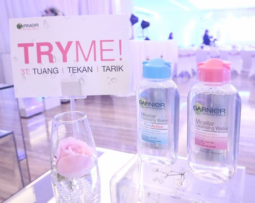 Newly launched Garnier Micellar Water..!!
