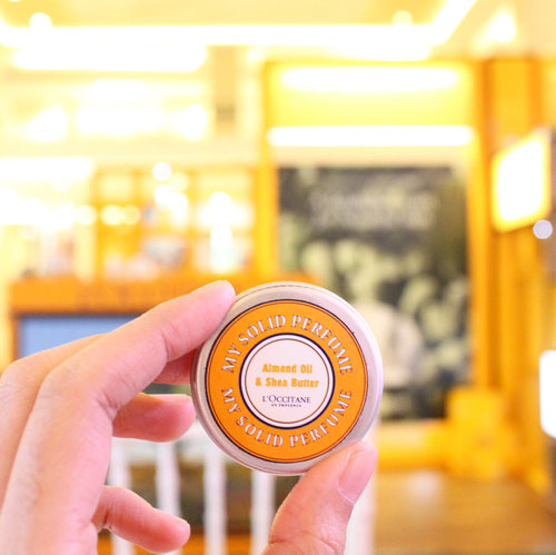 #throwback to #CosmoClubxL'Occitane Personalized Solid Perfume Workshop..Read more about how to making this on my blog [clickable link on my profile]💕