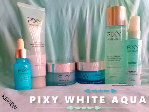 💧PIXY WHITE AQUA SERIES💧.Sepertinya aku agak telat up rangkaian white series dari @pixycosmetics tapi gak apalah.Serangkaian skincare ini paket komplit karena terdiri facial wash, Essence,serum,day cream,night cream dan juga face mist..Karena waterbased formula,produk ini cepat sekali meresap dalam kulit,dan tidak menimbulkan iritasi.Sedangkan aromanya sendiri sangat sangat enak banget,wanginya itu ringan.Dan,produk ini aman untuk ibu hamil kayak aku sekarang..Selengkapnya cek di blog aku (link bio)⬇️https://strawberrymisire.wordpress.com/2020/02/07/review-pixy-white-aqua-series/.Dan juga YT aku Tulip Akasia.#PixyIndonesia #pixycosmetics #pixywhiteaquaseries #clozetteid #bloggerperempuan #beautiesquad #kbbvfeatured #setterspace #emak2blogger