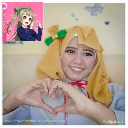 🎎 Konbanwa 
Kalo kemarin abis Korean Look, Kali ini aku jadi Cosplay anime Japan, yaitu Minami Kotori, karena ada yang request cosplay ni xixixi 😂😆 meski belum sepenuhnya
.
Aku bakal up berikutnya, dan juga tutorialnya yaa next. 
#dreamcoid #kbbvfeatured #tutorialhijab #hijaberindonesia #beautybloggerindonesia  #indobeautysquad #beautygoersid #beautiesquad #bvloggerid #beautychannelid #bloggerperempuan #clozetteid #HOTD #bunnyneedsmakeup #tampilcantik #ragamkecantikan #hijabersbeautybvlogger #bloggirlsid #beautilosphy #indobeautygram #cosplay #cosplayhijab #hijabstylehbbv #beautygangjogja #cosplayer #cosplayerindonesia #sbyglamsquad #anime #manga #kawaiilook