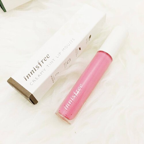 Sweet pink 💕💕 #clozetteid #makeup #motd #lotd #koreanbrand #koreanmakeup #innisfree #innisfreecreamytintlipmousse