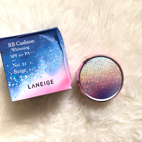 Kinda late this have this but this is really stunning 🎊🎊🎊 #clozetteid #makeup #motd #laneige #milkyway #laneigemilkyway #cushion