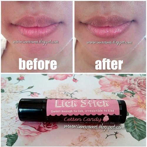 Lagi suka pake homemade product dari @gloinc_id yaitu Lick Stick, punyaku rasa cotton candy.

Ampuh buat ngilangin bibir kering gara2 sering pake lipstik matte, dan rasanya pas kejilat beneeran manis 😄

Full review is on my blog 
http://bit.do/innovameixgloinc

#ClozetteID #indobeautyblogger #bloggersays #lickstick #lipbalm #indonesianbeautyblogger #beautyblogger #beautybloggerid #idbeautyblogger #productreview #innovamei #lippies #lippie #bloggerid