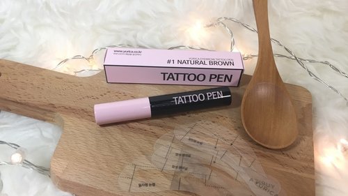 [YURICA] Eyebrow Tattoo Pen Review by Ladies Journal - YouTube
