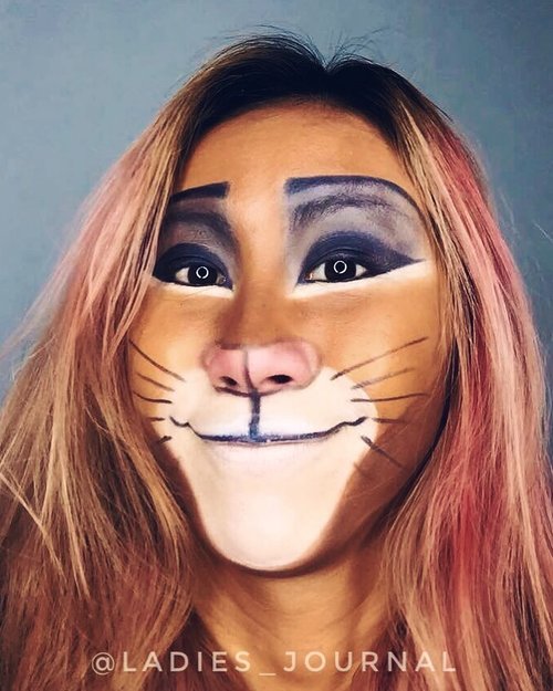 #throwback to my #simba #lionking makeup 🦁

#ladies_journal #disney #makeup #beauty #facepainting #facepaint #makeupartist #makeuptransformation #makeupjunkie #clozette #clozetteid #sfxmakeup #sfx