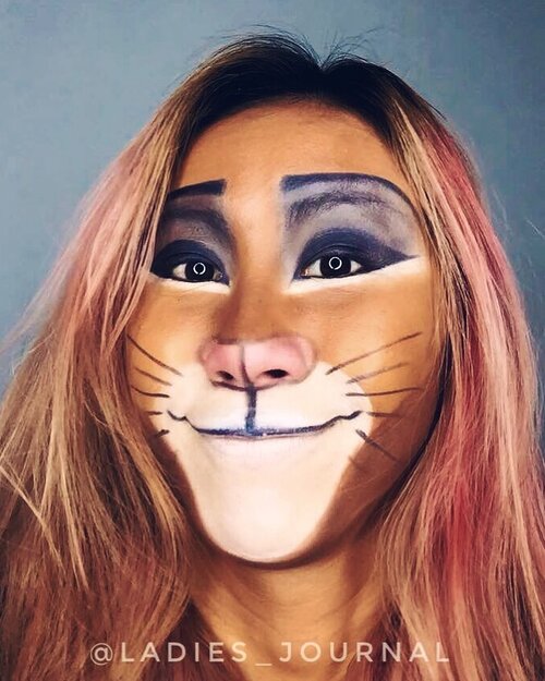 #throwback to my #simba #lionking makeup 🦁

#ladies_journal #disney #makeup #beauty #facepainting #facepaint #makeupartist #makeuptransformation #makeupjunkie #clozette #clozetteid #sfxmakeup #sfx