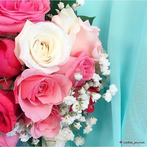 Something beautiful has happening today #vylenlukmanwedding #flowers #bridemaid #ladies_journal #clozetteid #clozetteambassador #clozette