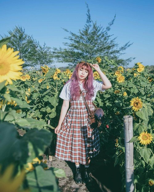 Sunbathing in sunflower field
🌻🌻🌻🌻🌻.
#explorejogja
.
.
.
.
.
.
#clozetteID #clozette #ggrep #ggrepstyle #ggreptrend #cidstreetstyle #cgstreetstyle #looksootd #lookbook #exploreindonesia #yogyakarta