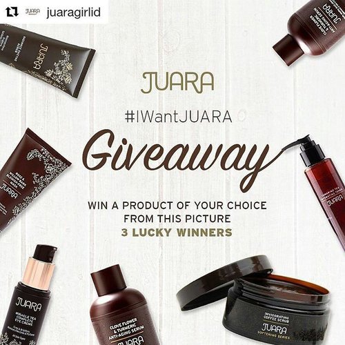 I'm very curious with Juara Products, especially #IWantJUARA Tamarind Tea Hydrating Toner. As my skin type is dry and dehydrated, It needs a unique product which is able to give more hydration into it. 
Tamarind tea toner is the best solution to increase the skin hyration level and enhance skin smoothness to be healthier than before. (+)
Suitable for all skin type, especially dehydrated skin ✔
Dermatologist tested ✔
Alcohol free ✔
Oil-free ✔
Paraben-free ✔

Hai beauty @lisna_dwi @manda_olv @andiyaniachmad let's join and win 💕

@juaragirlid
#IWantJUARA
#JUARAGiveaway
.
.
#ClozetteID