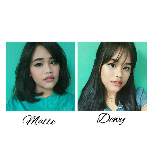 Matte or dewy makeup look for your special occasion? Find out the proper makeup look on my blog itsfimskie1994.blogspot.co.id #clozette #beautyblogger #makeup #makeupportfolio #makeupartist 