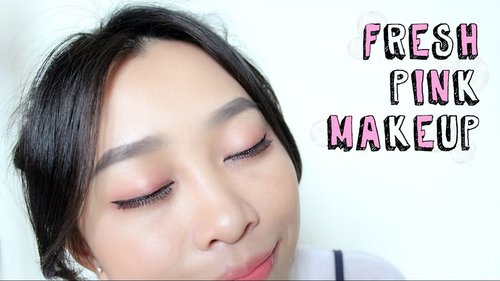 Fresh Pink Makeup  || CHIKEZIA - YouTube