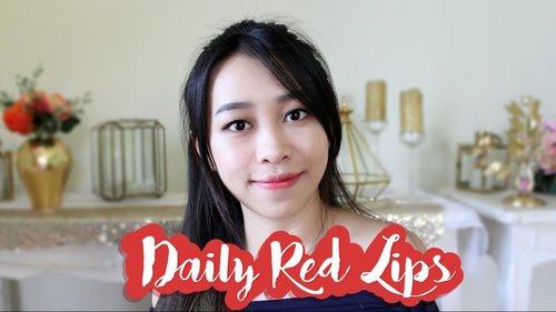 DAILY RED LIPS || CHIKEZIA - YouTube