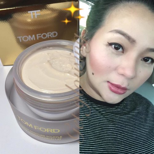 There's always something to be thankful 😊 the bloat doesn't come up to my face 😅😂 #pregnancy #pregnancyproblems and who knows playing #makeup could be so tiring 😅😂 love this #TF #TomFord #TomFordskincare #skincare #glow #moist #dewy #glowing 
#clozette #clozetteid 
My #Moviedate is on. 
Hope your weekend as great as mine 😊✨