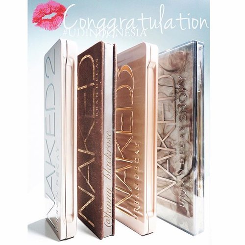 Conggrats @urbandecaycosmetics #UDIndonesia love that you are now closer to me 💞💖💞💖✨✨✨some of my #eyeshadowpalette from #nakedpalette #nakedseries #makeup #makeupcollection #MakeupPost #MakeupRoom #MakeupChat #MakeupTalk #ClozetteID #Clozette