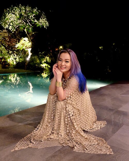 When flower doesn’t bloom, you fix the environment in which it grows. .
.
.
#throwback #aboutlastnight #bali #balilife #beautygram #midgealinegothitched #bramantawijaya #manicpanic #bluehair #purplehair #lookbooklookbook #lookbookindonesia #mylook #mylookbook #gown #livingmydream #livingfab #clozette #clozetteid #baliindonesia #threecosmeticsmy #threeflawlessbase #threeflawlessbabe #gypsysoul #idontplaniplay #onefineday