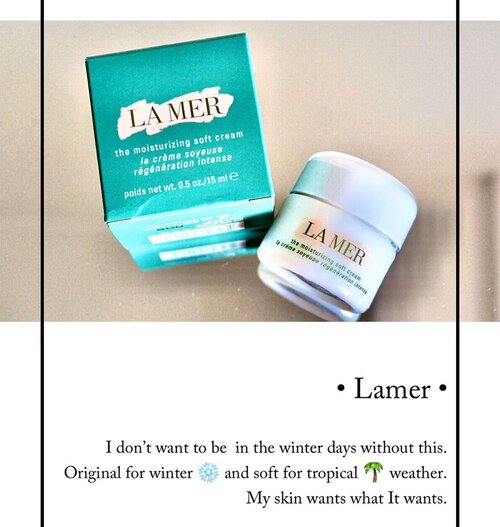 Continue... posting more #skincare I bring along and love to use to protect my #skin 😊
•
@lamer •
#lamer #lamerindonesia #lovelamer #lovelamermy #lovelamerid #clozette #clozetteid #skincaretalk #skincareaddict #skincaretips #skincareproducts #skincareblog #skincareblogger #skincarecommunity #skincarediary #iloveskincare #makeuptalk #luxurybeauty