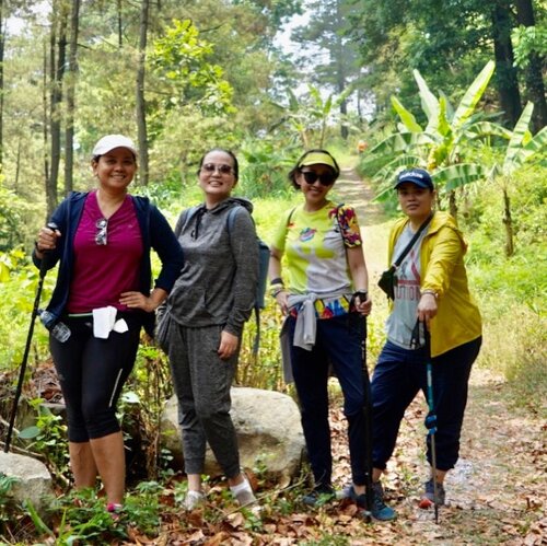 • The Pro , Once a Beginner ••••#sundayfunday #ladiesdayout #hash #jungle #backtonature #enjoyinglife #livingtothefullest #sunday #sundayvibes #clozette #clozetteid #ladies #hash #blessed #grateful #thankful #alpharian #blessedlife #idontplaniplay #idontplanipray