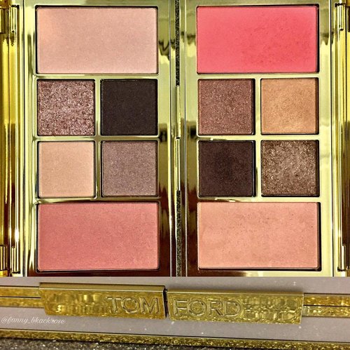 The beauty of #TomfordSoleil 😍❤😍❤ on the Left: #solarexposure , 
on the right: #warm palette ❤😍❤ #TF #tomfordmakeup #tomfordbeauty #tomfordaddict #tomfordaddict #clozetteid #clozette #makeuptalk #makeupblog #makeuplove #makeuplover #beautyblog #beautylover #makeupclutch
