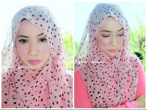  Get Ready With Me : soft pink makeup & hijab - YouTube