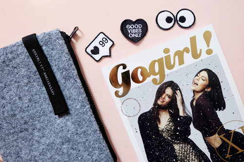 Hi! Have you own the Gogirl! Magazine 11th Anniversary issue? Check my mini review about hair straightener / curler inside ♡ ps : there's also give the cute Pouch + Patches. Thankyou GoGirl!