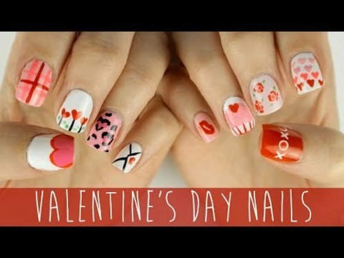 Nail Art for Valentine's Day: The Ultimate Guide! - YouTube