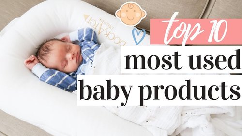 NEWBORN ESSENTIALS 2020 | OUR TOP 10 MOST USED BABY PRODUCTS FOR A 1 MONTH OLD - YouTube