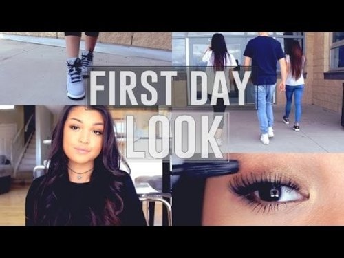 First Day of School GRWM: Makeup, Hair & Outfit | Back to School | Koleen Diaz - YouTube
