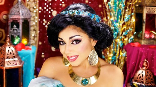 Princess Jasmine Makeup Tutorial! - YouTube
