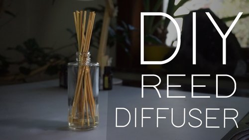 How to make a Reed Diffuser based on Essential Oil - Air freshener / Aromatherapy - YouTube