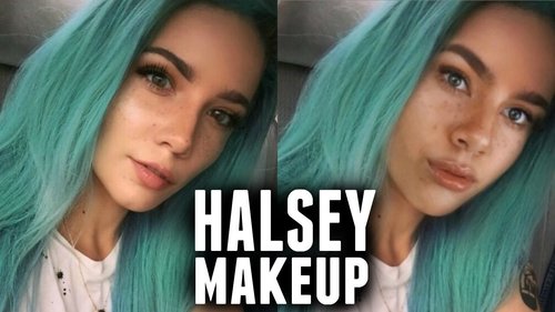 HALSEY MAKEUP TUTORIAL - YouTube