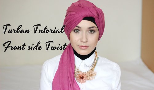 Turban Tutorial | Front Side Twist - YouTube