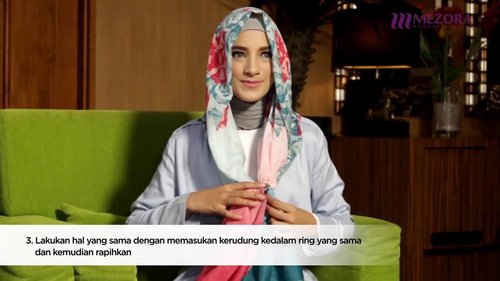 New Hijab Tutorial Simple Mezora - Pashmina - YouTube