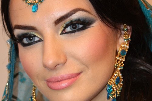 Exotic Arabic Makeup Real Princess Jasmine Makeup  ÙØ§ÙÙØ§Ø¬ Ø§ÙØ¹Ø±Ø¨Ù - YouTube