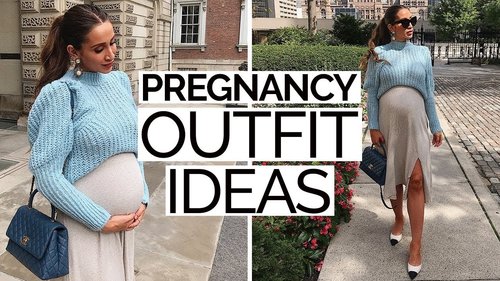 How to Dress Cute & Stylish While Pregnant | Pregnancy Outfit Ideas - YouTube