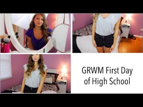 GRWM First Day of High School - YouTube