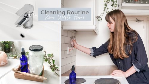 Zero Waste Home CLEANING ROUTINE | sustainable tips + hacks - YouTube