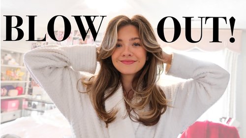 BOUNCY BLOWOUT TUTORIAL! (+ what i ask for at the salon) - YouTube