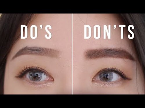 EYEBROWS DO'S and DON'TS | Mistakes, hacks, beginners - YouTube