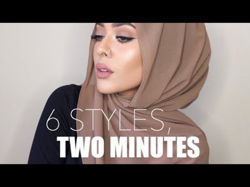 6 MINIMALIST HIJAB STYLES | Hijab Tutorial  | MishaArtistry - YouTube