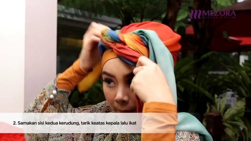 Mezora- Hijab Tutorial New Simple &quot;Turban Style&quot; - YouTube