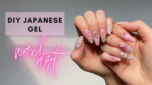 DIY Japanese Gel Nail Art - YouTube