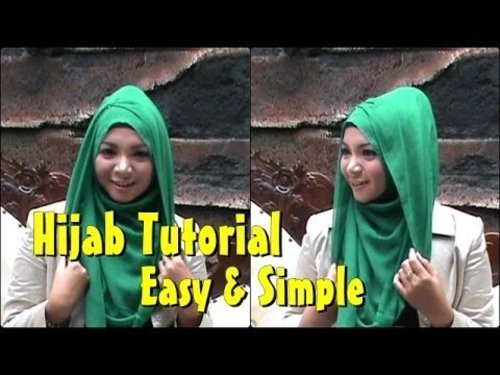 Hijab Tutorial Easy and Simple by Revi #147 - YouTube