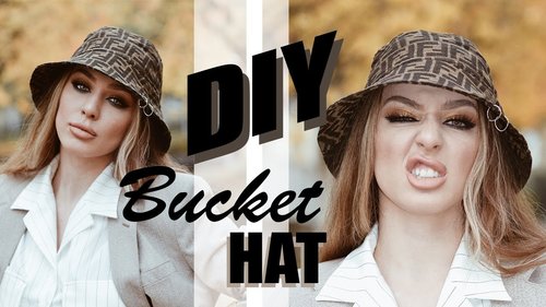 DIY Bucket Hat ( EASY ) | Tijana Arsenijevic - YouTube