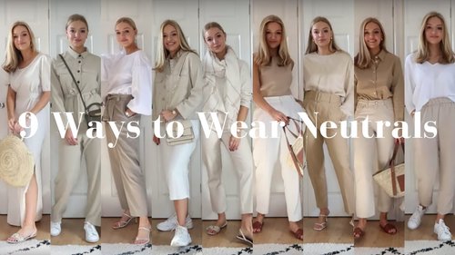 STYLING NEUTRALS FOR SUMMER | LYDIA TOMLINSON - YouTube